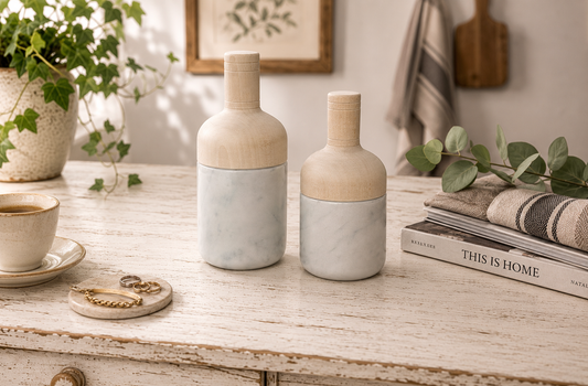 Ablage aus Carrara-Marmor – Modell Vienna